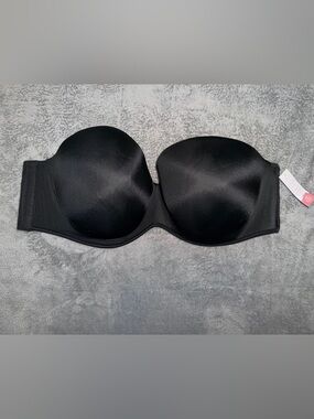 Cacique Boost Underwire Lined Multi-way Strapless Bra Size 46DDD